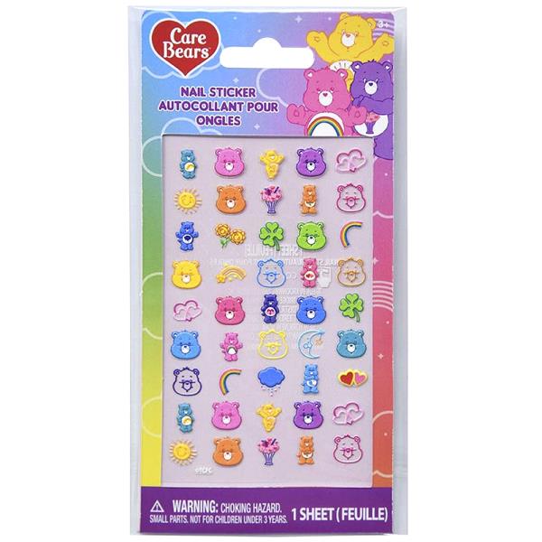 CARE BEARS NAIL STICKERS