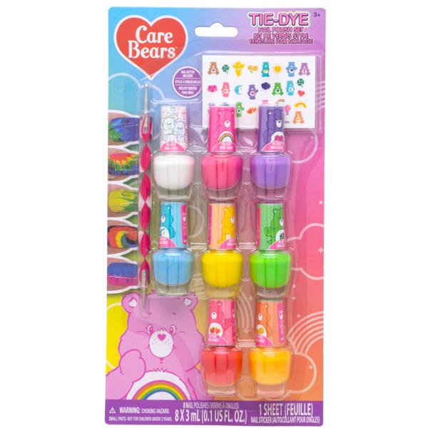 CAREBEARS TIE DYE NAIL POLISH SET