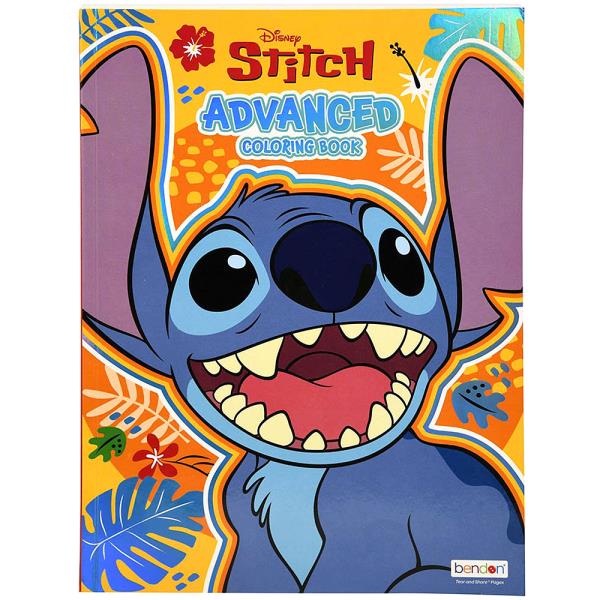 STITCH ADVANCED COLORING BOOK