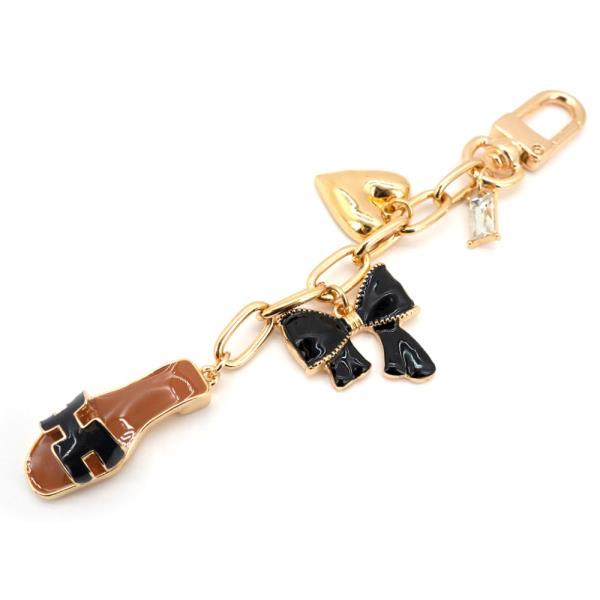 SLIPPER RIBBON BAG CHAIN KEYCHAIN