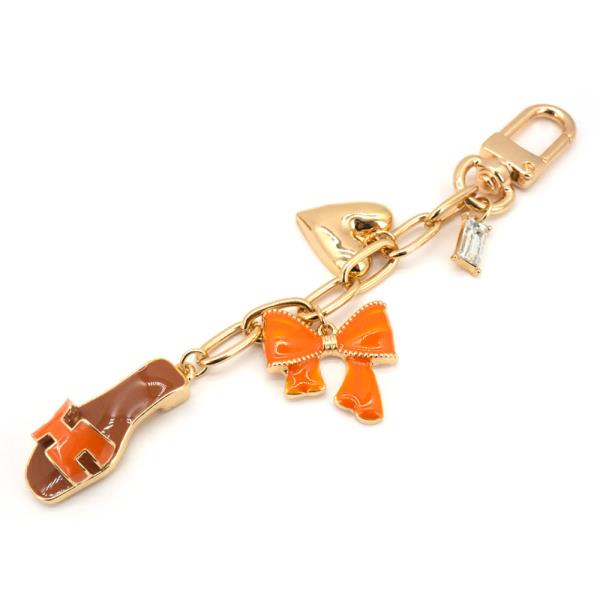 SLIPPER RIBBON BAG CHAIN KEYCHAIN
