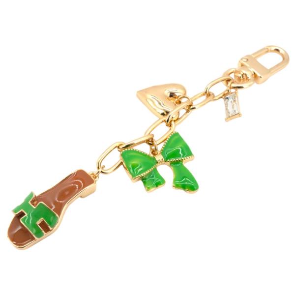 SLIPPER RIBBON BAG CHAIN KEYCHAIN