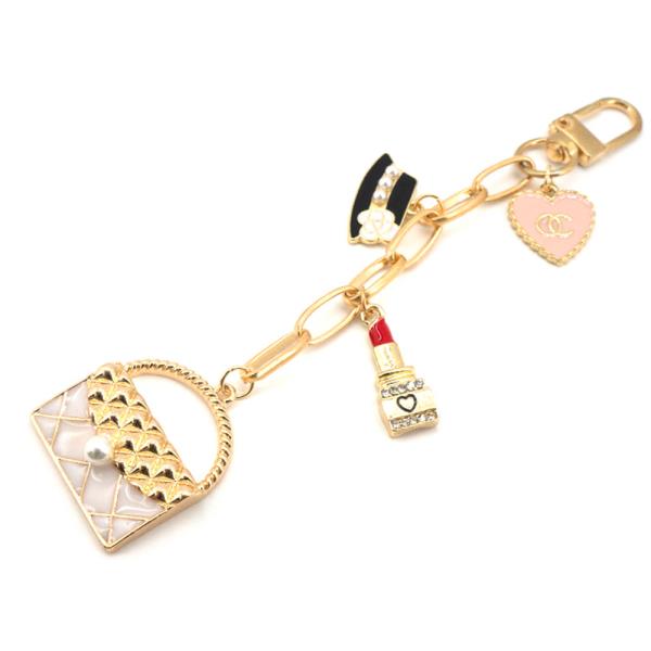 BAG LIPSTICK  BAG CHAIN KEYCHAIN