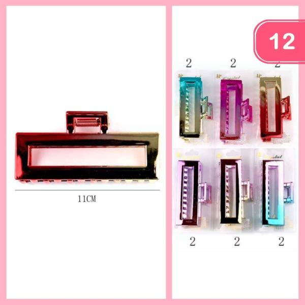 HAIR CLAW CLIP (12 UNITS)