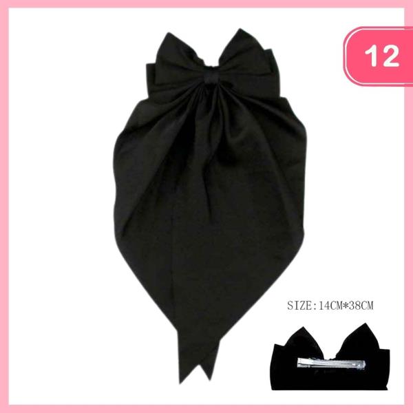 LONG TAIL HAIR BOW (12 UNITS)