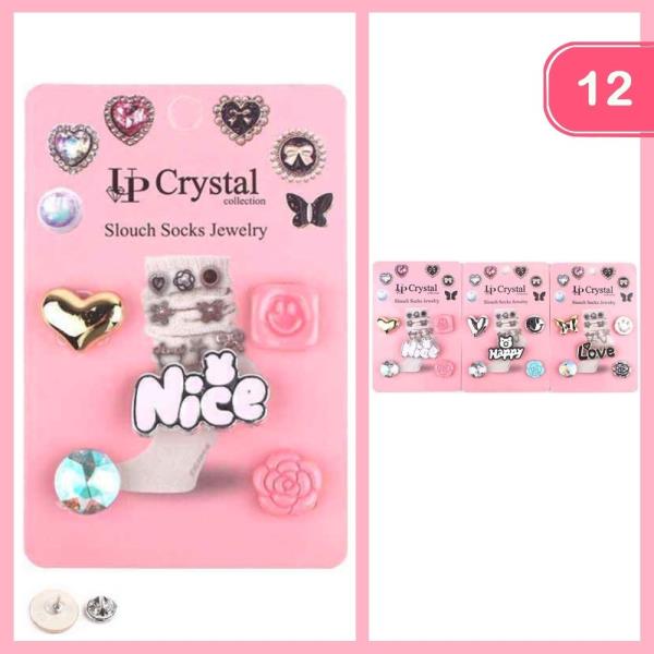 SLOUCH SOCKS JEWELRY (12 UNITS)
