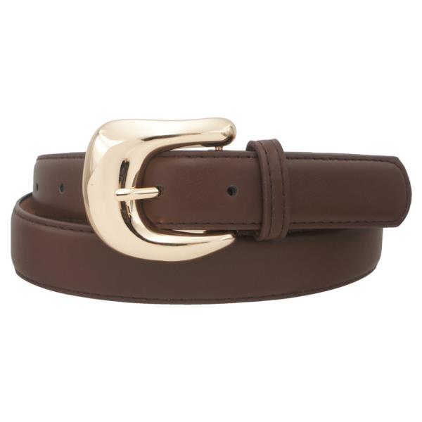 ORGANIC CURVE U BUCKLE BELT