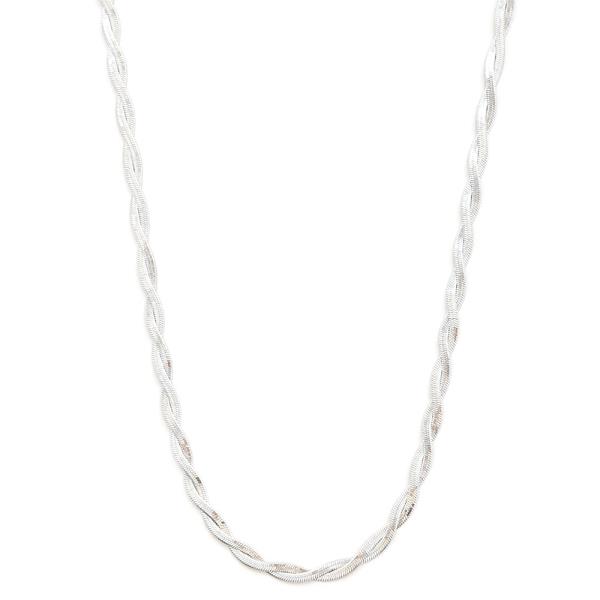METAL TWIST NECKLACE