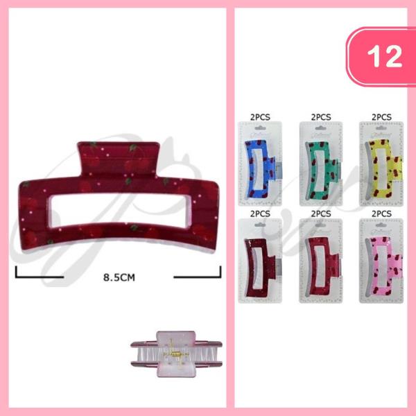 HAIR CLAW CLIP (12 UNITS)