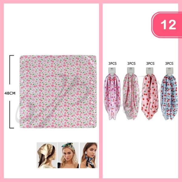 FLOWER MULTIWAY SCARF (12 UNITS )