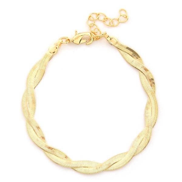 TWIST METAL CHAIN BRACELET