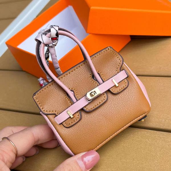 MINI PURSE BAG CHARM KEYCHAIN
