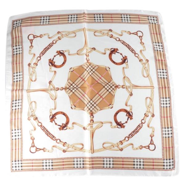 PLAID PATTERN SILKY BANDANA NECK SQUARE SCARF