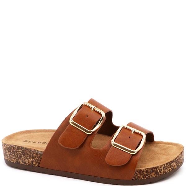 DOUBLE BAND FOOTBED SANDAL 18 PAIRS