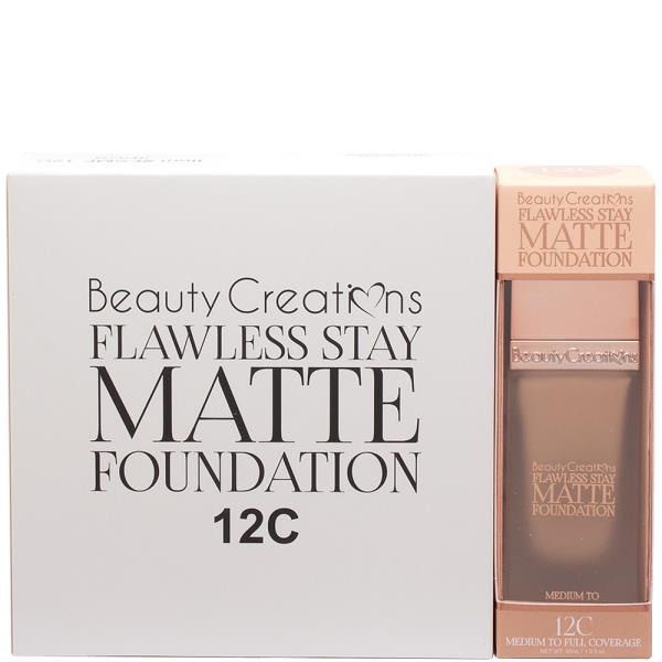 BEAUTY CREATIONS FLAWLESS STAY MATTE FOUNDATION (3 UNITS)