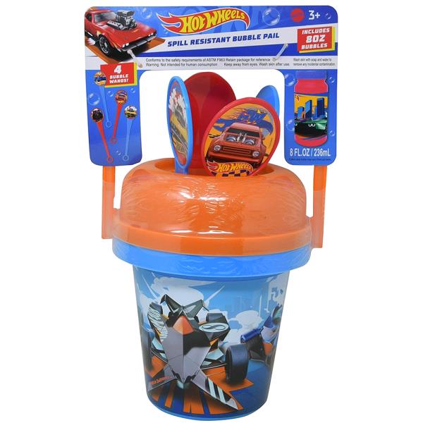 HOT WHEELS LARGE BUBBLE BUCKET