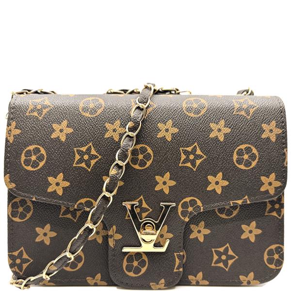 FASHION DESIGNER PRINT CROSSBODY BAG