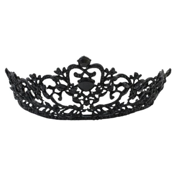 RHINESTONE CROWN TIARA