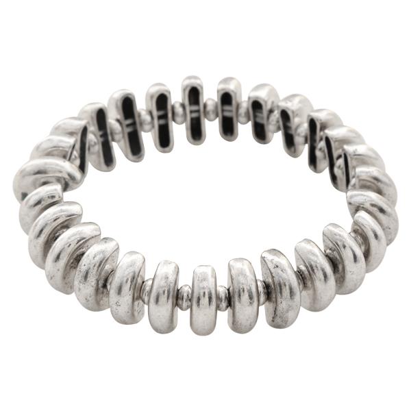 WESTERN STYLE METAL STRETCH BRACELET