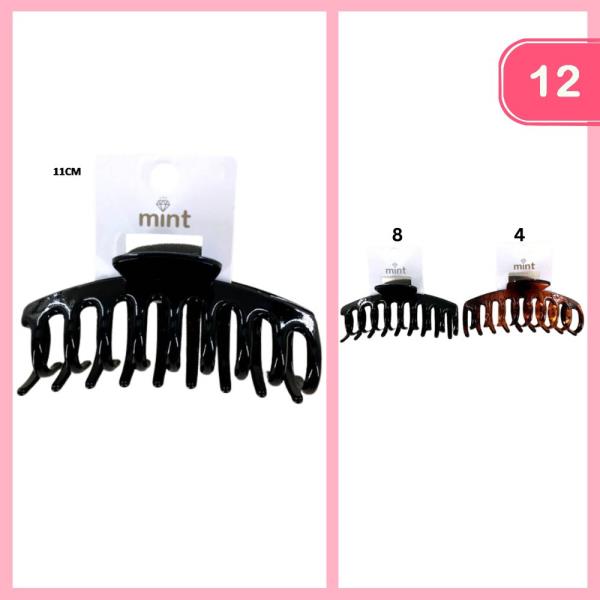 HAIR CLAW CLIP (12 UNITS)
