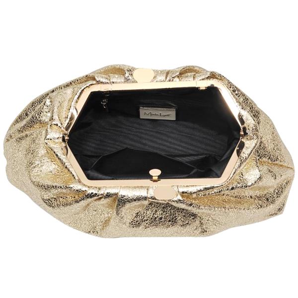 ELEGANCE IN MOTION GOLD CROSSBODY BAG