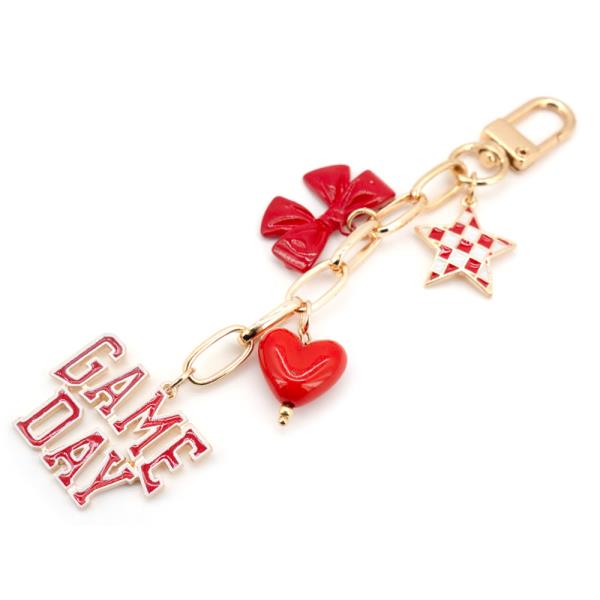 GAME DAY BAG CHAIN KEYCHAIN