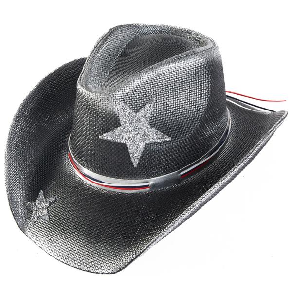 GLITTER STAR COWBOY HAT