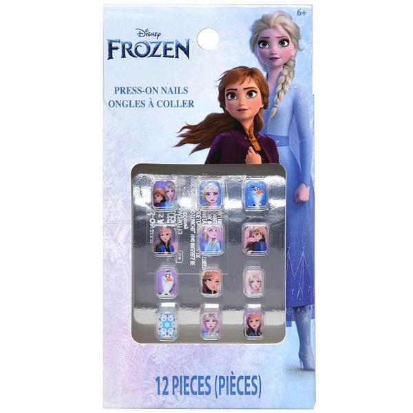 FROZEN 12PC PRESS ON NAIL DECORATION SET
