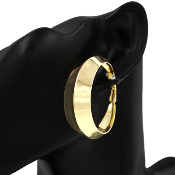 METAL HOOP EARRING