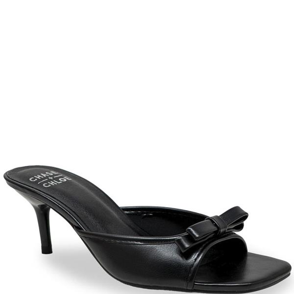 OPEN SLIDE BOW HEEL 12 PAIRS