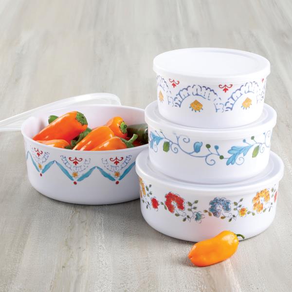 GH ANAYA - 8 PC NESTING FOOD STORAGE SET
