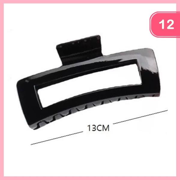 HAIR CLAW CLIP (12 UNITS)