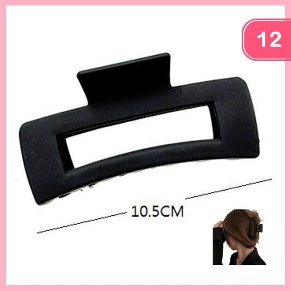 HAIR CLAW CLIP (12 UNITS)