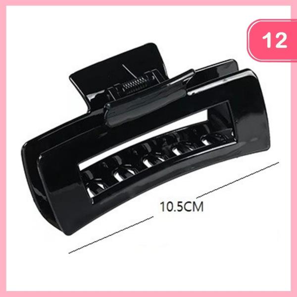 HAIR CLAW CLIP (12 UNITS)