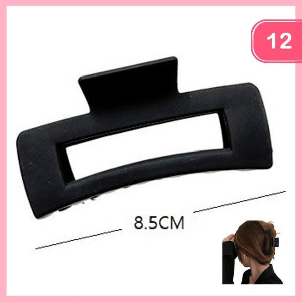 HAIR CLAW CLIP (12 UNITS)