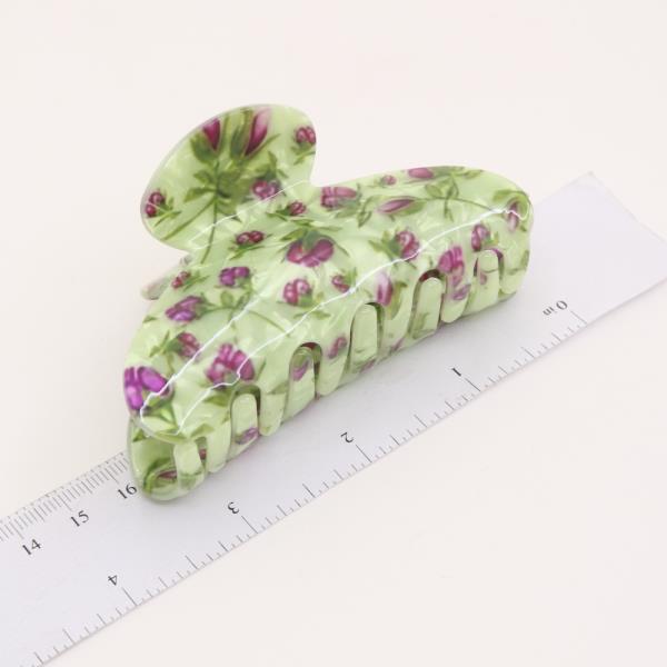 FLOWER HAIR CLAW JAW CLIP