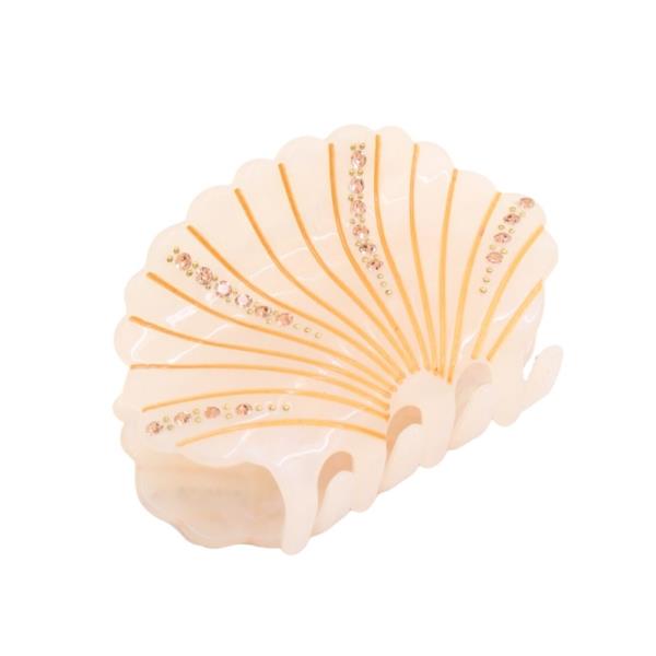 SHELL HAIR CLAW JAW CLIP