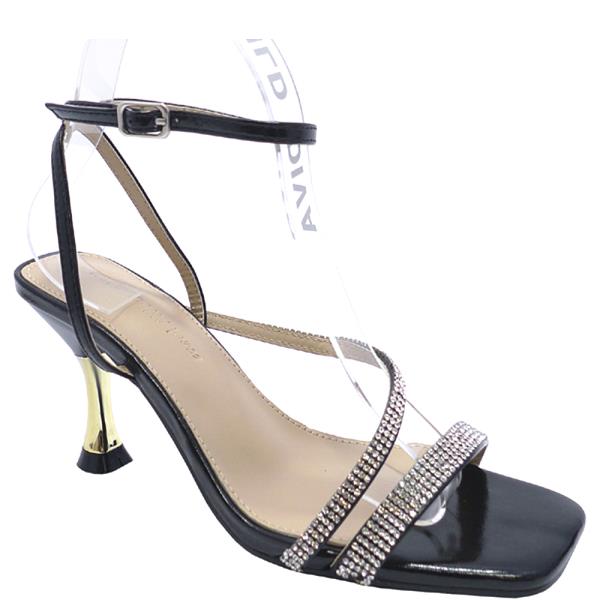 RHINESTONE ANKLE OPEN HEEL 12 PAIRS