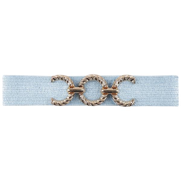 FASHION WOVEN TRIPLE DESIGN BELT