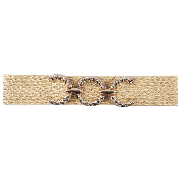 FASHION WOVEN TRIPLE DESIGN BELT