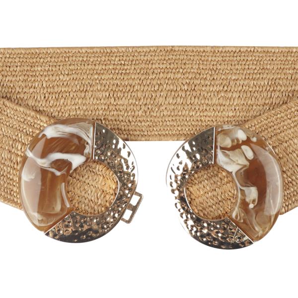 DOUBLE SIDED DESIGN WOVEN BELT