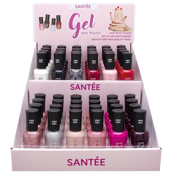 SANTEE MIX A GEL NAIL POLISH (48 UNITS)