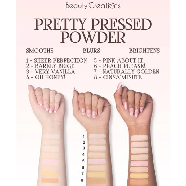 BEAUTY CREATIONS PRETTY PRESSED SETTING POWDER (3 UNITS)