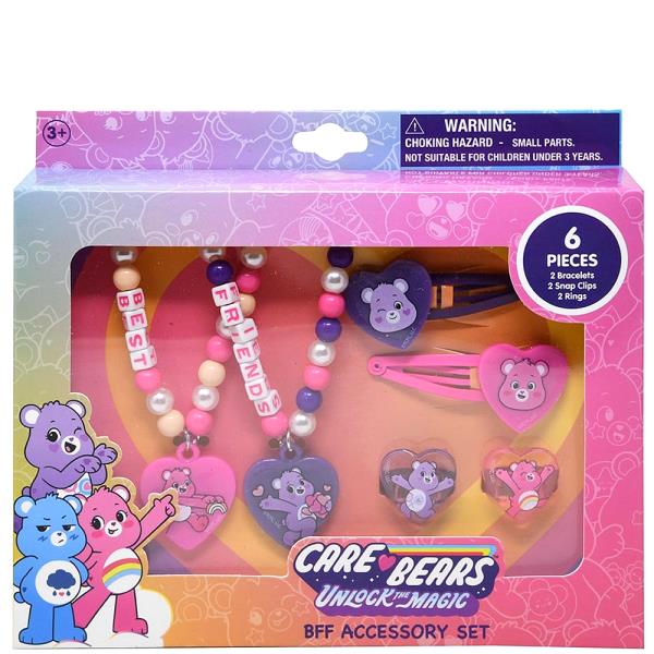 CARE BEARS 6PC ACCESSORY SET
