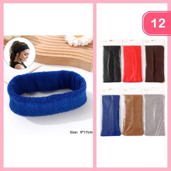 FUR HEADBAND (12 UNITS)