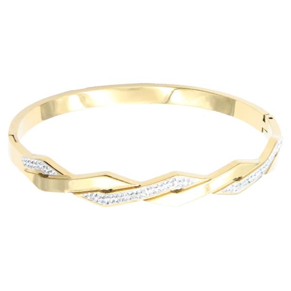 STAINLESS STEEL BANGLE BRACELET