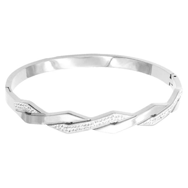 STAINLESS STEEL BANGLE BRACELET