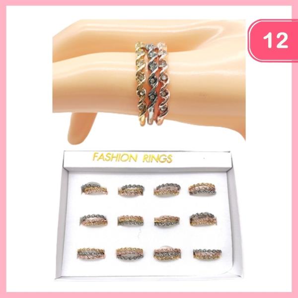 STACKABLE RINGS (12 UNITS)