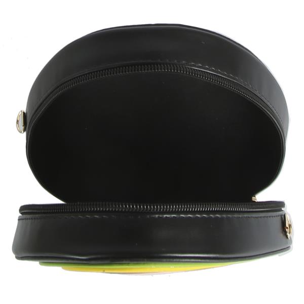CUTE AVOCADO ZIPPER CROSSBODY BAG
