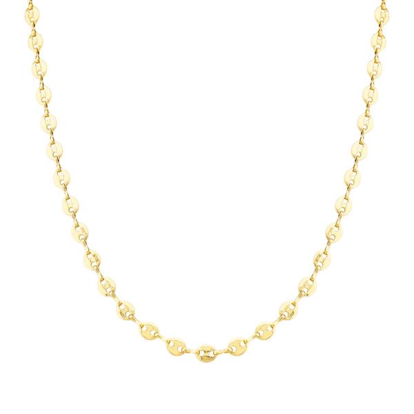 ROUND METAL CHAIN NECKLACE